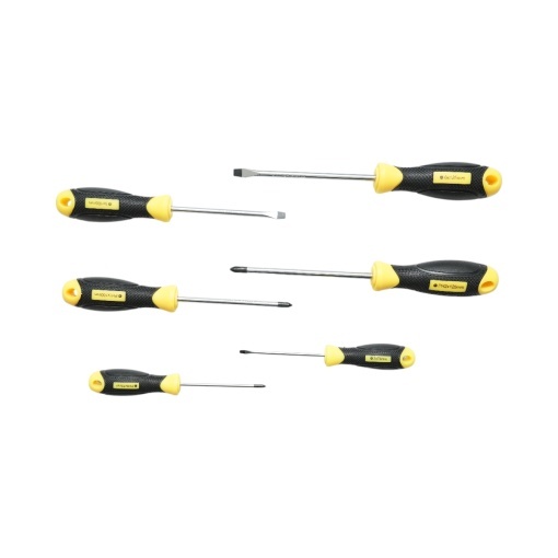 Set 6 surubelnite drepte si in cruce cu varf magnetic profesionale Cr-V Crownman - Img 2