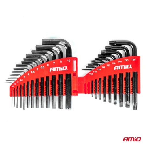 Set chei hexagonale-torx 22 piese CRV - Img 2