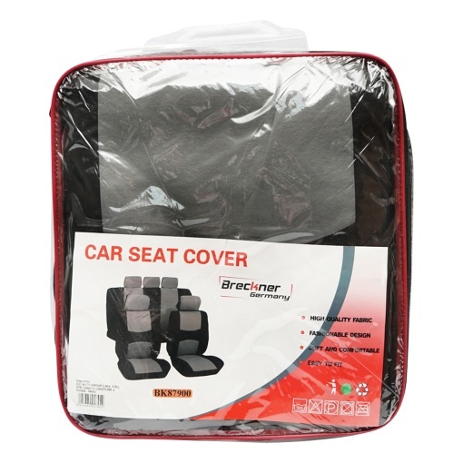 Set huse scaune universale negru si gri - Img 6