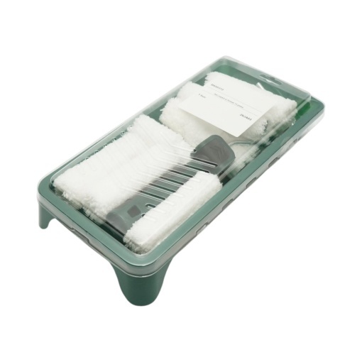 Set mini trafalet cu 10 role microfibra 10cm, maner 2K, tavita vopsea, rezerva tavita 13 piese Breckner Germany - Img 8