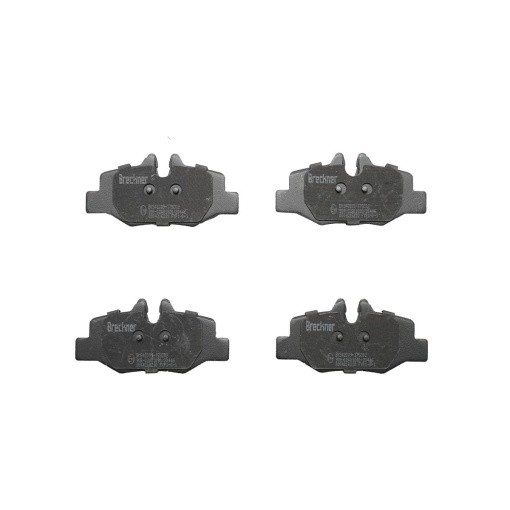 Set placte frana spate cu senzor uzura, frana disc pentru Mercedes Vito cod OEM A0004216210 Breckner Germany - Img 2