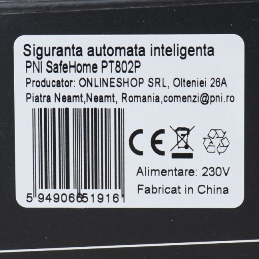 Siguranta automata inteligenta PNI SafeHome PT802P WiFi, 2P, 100A, comanda prin internet, aplicatie de mobil Tuya Smart, integrare in scenarii si automatizari smart cu alte produse compatibile Tuya, A - Img 4