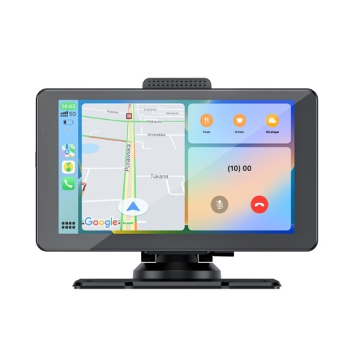 Sistem multimedia auto PNI L8050 cu ecran de 7 inch, Apple Carplay si Android Auto, Android/iPhone mirroring, FM transmitter, camera video mers inapoi inclusa - Img 4