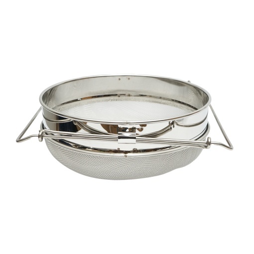 Sita dubla din inox pentru fitrare miere 235mm - Img 4