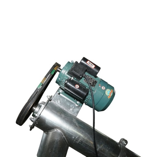 Snec transportor cereale orizontal 3m, 220V, 3kW, diametru 160mm, capacitate 10-15 T/h, cuva de alimentare si suport THOR - Img 8