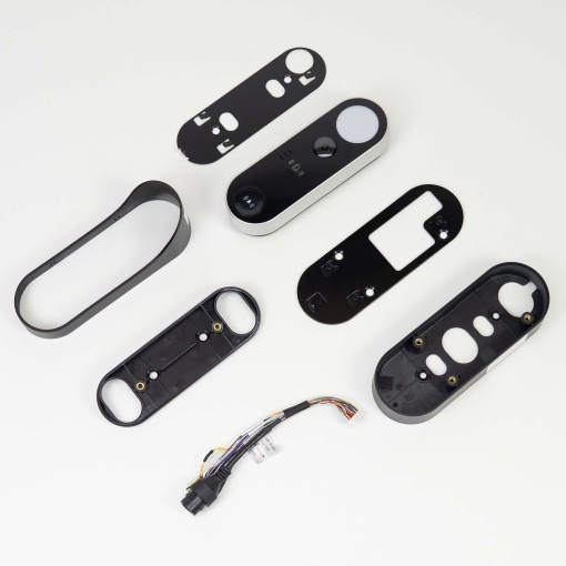 Sonerie video PNI Safe House IDB20, 2 MP, ONVIF, detectie miscare, detectie umana, slot card micro SD, iesire yala electromagnetica, audio bidirectional, compatibila cu soneria interioara PNI SN15 - Img 6