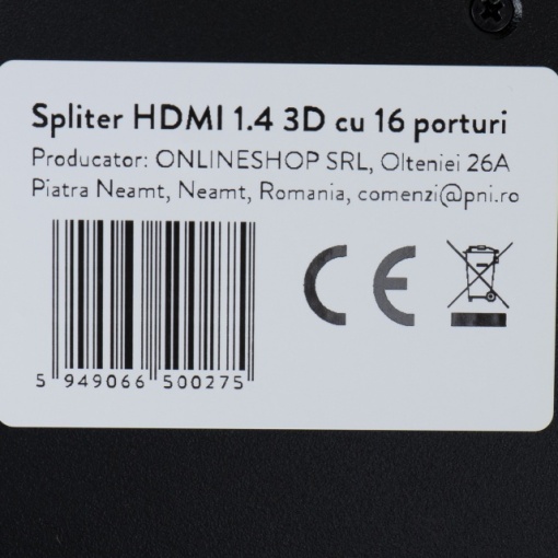 Spliter HDMI 1.4 3D cu 16 porturi UltraHD 4Kx2K - Img 5