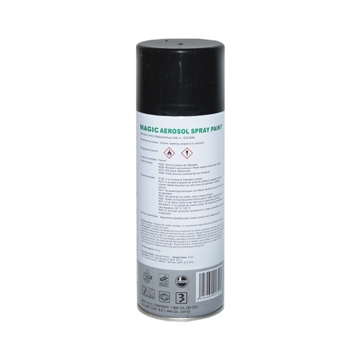 Spray vopsea Magic negru lucios 039 450 ml - Img 3