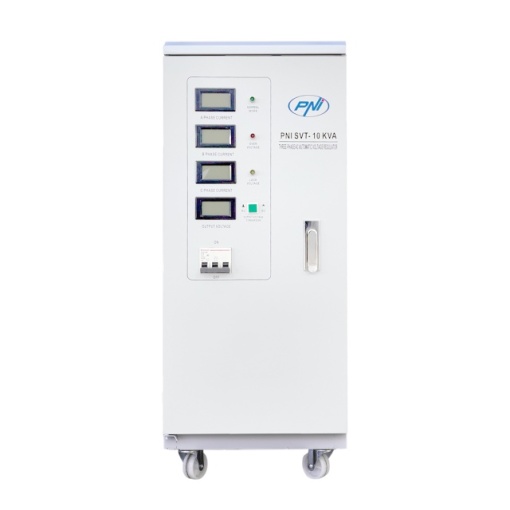 Stabilizator de tensiune trifazat PNI SVT-10K cu servomotor, 10000VA, 8000W, iesire 380V - Img 3