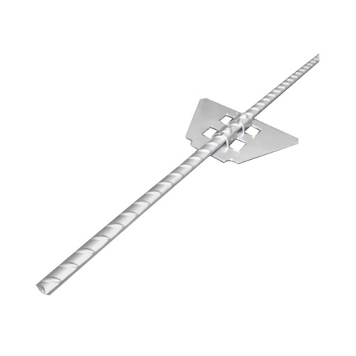 Stalp metalic 1080mm cu izolator 59x33mm pentru gard electric Breckner Germany - Img 5