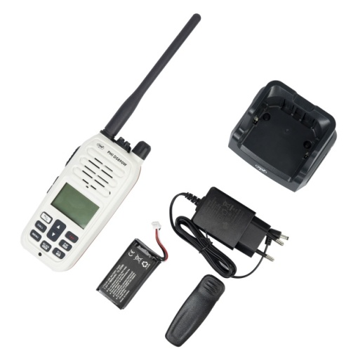 Statie radio maritima portabila PNI DS890W, 88 canale, 10 canale meteo, Squelch reglabil, Roger Beep, Dual Watch, Scan, Call, NRC, acumulator 1800mAh, IP67 - Img 7