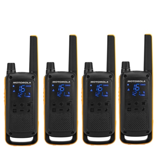 Statie radio PMR portabila Motorola TALKABOUT T82 Extreme Quad set cu 4 buc - Img 4