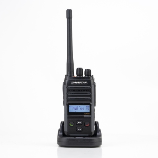 Statie radio portabila PMR Dynascan LP-50, 16CH, Scan, Vox, CTCSS, DCS, acumulator 2000mAh, IP67 - Img 3
