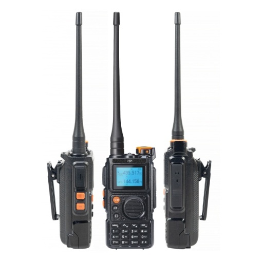 Statie radio portabila VHF/UHF PNI P16UV, 999 canale, dual band TX si 6 benzi RX, transmisie VOX, Scan, Radio FM, canale meteo, Li-Ion 2600 mAh - Img 3