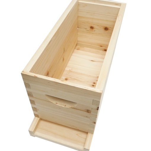 Stup orizontal din lemn pentru albine, 5 rame, 505x230x245mm - Img 3