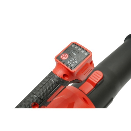 Suflanta aer de gradina cu 2 acumulatori 21V, 4Ah Li-ion, Brushless, debit aer 4.5 m3/min, 5 trepte turatie 0-23000, Turbo Breckner Germany - Img 8