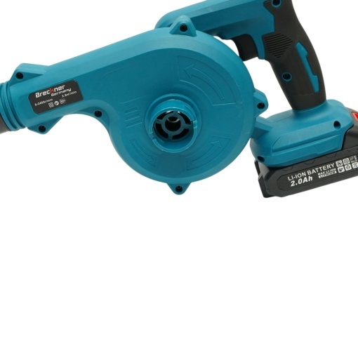 Suflanta aer si aspirator de gradina cu 2 acumulatori 21V, 2Ah Li-ion, debit aer 2.8 m3/min, turatie 24000rpm Breckner Germany - Img 8