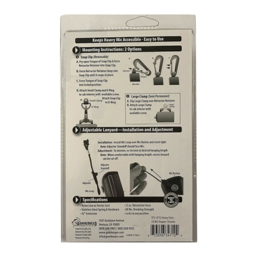 Suport pentru Microfoane CB GearKeeper RT3-4712 - Img 5