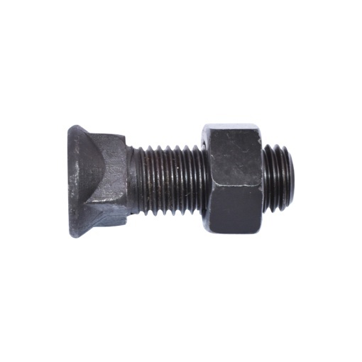 Surub cap patrat plaz cu piulita M16x40mm - Img 2