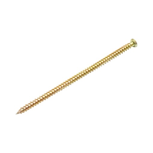 Surub montaj usi-ferestre 7.5x152mm, torx TX30, otel zincat galben 100 buc/cutie - Img 2