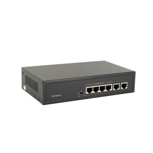 Switch POE PNI SWPOE142 cu 4 porturi POE si 2 porturi 100Mbps, 1.2 Gbps - Img 3