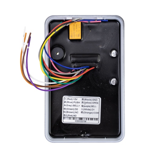 Tastatura control acces PNI DK150T cu Wi-Fi, deblocare cu PIN, card RFID si din aplicatia Tuya Smart, IP65, negru - Img 10