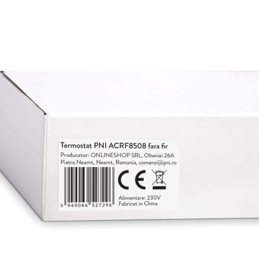Termostat PNI ACRF8508 fara fir, pentru centrale termice - Img 8