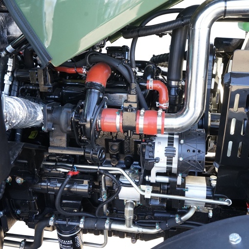 Tractor 75HP, 4x4 cu cabina inmatriculabil, motor turbo diesel, aer conditionat, camere video AGRI TRACKING 754 - Img 9