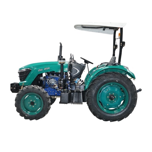 Tractor 80CP 4x4, verde cu semicabina seria 804 - Img 2