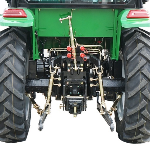 Tractor cu cabina 60HP Hanwo E3, motor Xinchai III cu roti 8.3-20/12.4-28 Konig Traktoren 604 - Img 6