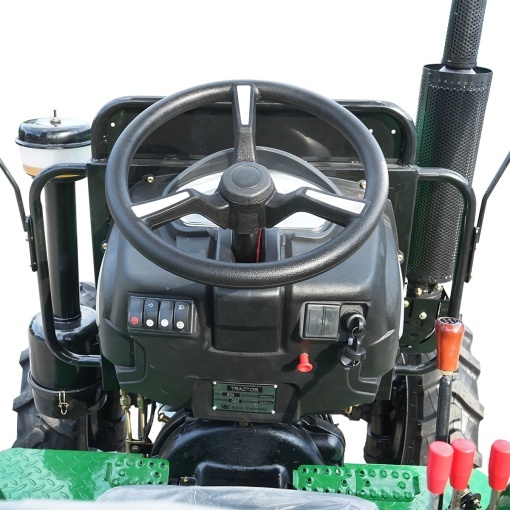 Tractor cu semicabina 60HP Hanwo E3, motor Xinchai III cu roti 8.3-20/12.4-28 Konig Traktoren 604 - Img 8