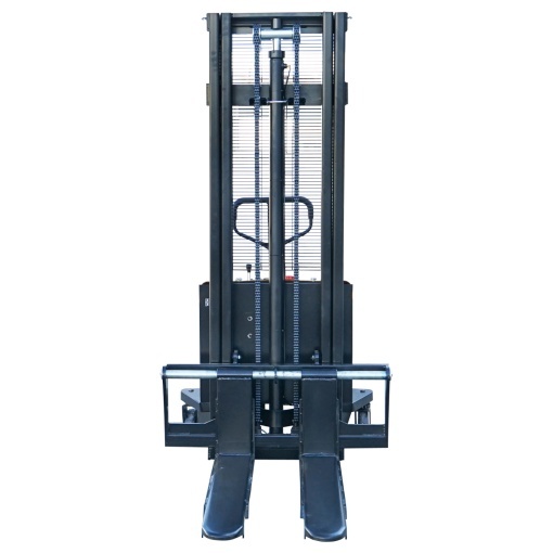 Transpalet semi-electric cu sarcina maxima 1.5T, inaltime ridicare 3000mm, furci 1150mm Breckner Germany - Img 2