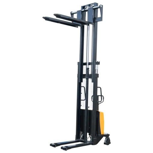 Transpalet semi-electric cu sarcina maxima 2T, inaltime ridicare 3000mm, furci 1150mm Breckner Germany - Img 5