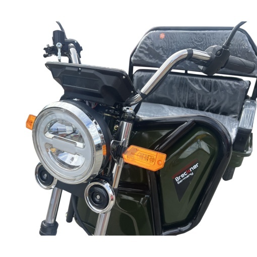 Triciclu electric BRECKNER GERMANY MODEL E VERDE 1600W 60V 20AH - Img 8
