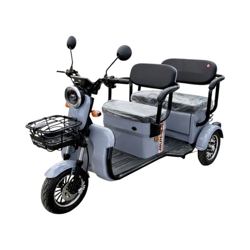 Triciclu electric BRECKNER TRAVEL gri 1000W 60V 20AH - Img 2