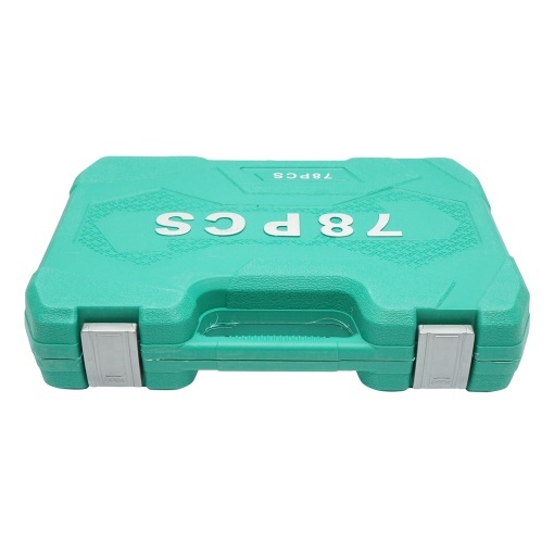 Trusa chei combinate, tubulare, fixe, torx, imbus antrenor cu clichet 78 piese Breckner Germany - Img 4