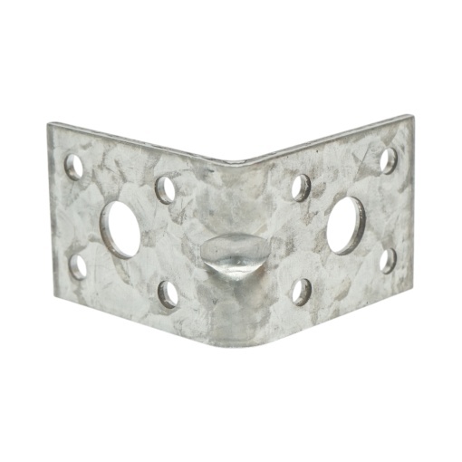 Vinclu de imbinare cu intaritura 50x50x35mm, grosime 2.5mm, otel zincat - Img 3