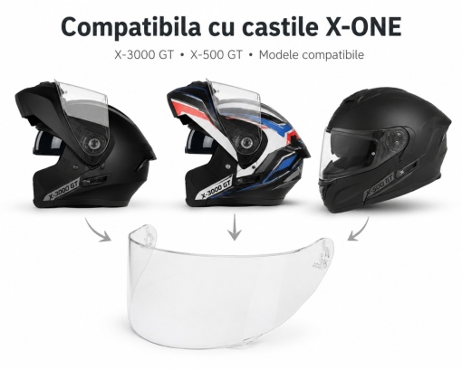 Viziera casca MOTO X-one - Img 2