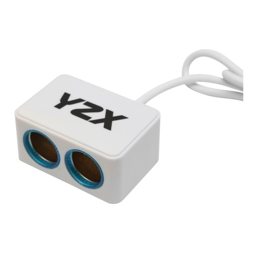 Adaptor bricheta auto dubla 12/24V si 1 port USB 5V 1000mA alb - Img 5