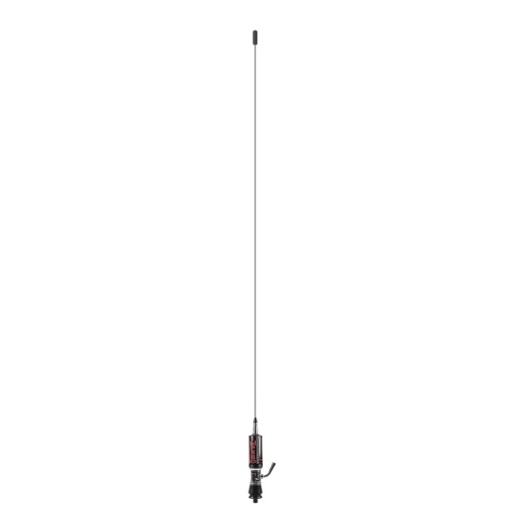 Antena CB LEMM TURBO IMPERO, Black, lungime 200 cm, castig 7dB, 26.5-28Mhz, 2500W, cablu RG58 4m, fabricata in Italia - Img 2