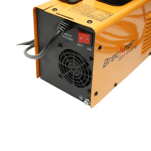 Aparat de sudura invertor 2 in 1 MIG/MMA fara gaz 200A, 220V, afisaj digital, sudare cu electrozi, rola sarma Flux Core E71T-GS inclusa Breckner Germany - Img 12