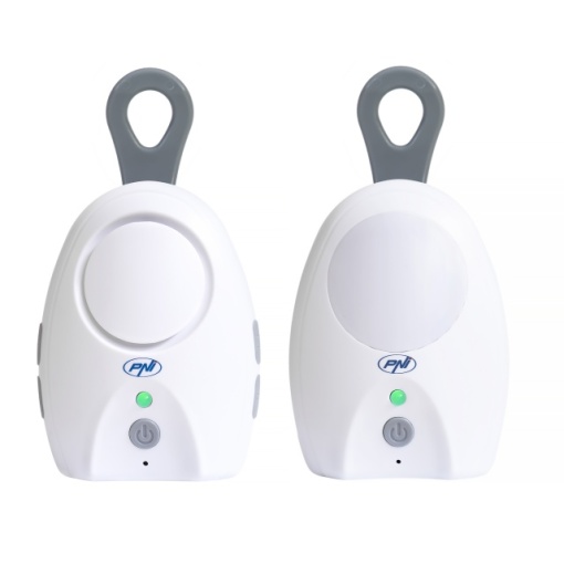 Audio Baby Monitor PNI B5500 PRO wireless, intercom, cu lampa de noapte, functie Vox si Pager, sensibilitate microfon reglabila - Img 6