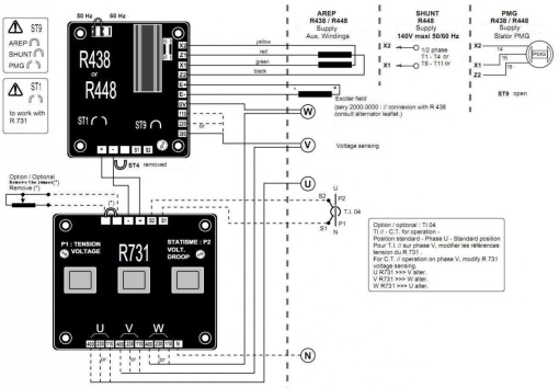 AVR Generator Leroy Somer R 731 - Img 4