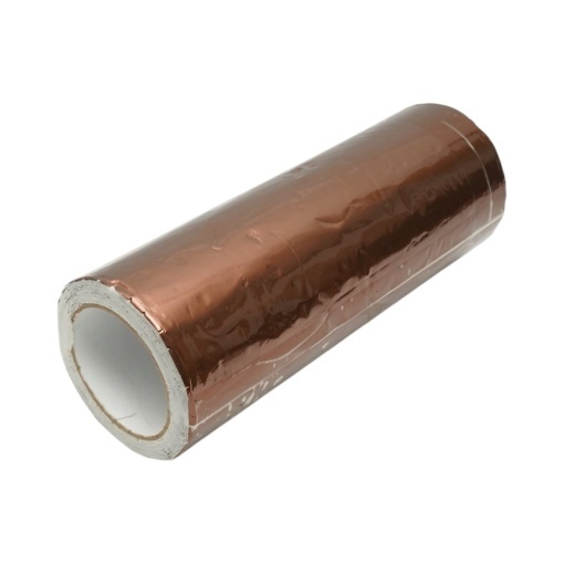 Banda butilica hidroizolanta autoadeziva 300mm x 5m cu folie de aluminiu maro RAL8003 Breckner Germany - Img 2