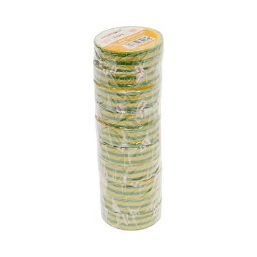 Banda izolatoare galben-verde vinil 19mm x 9m Anti Fire Super AAA+ HighPower - Img 8