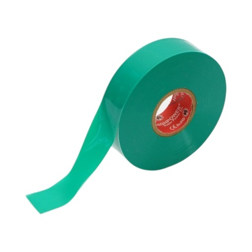 Banda izolatoare verde vinil 19mm x 20m Premium Super Power 33+ HighPower - Img 2