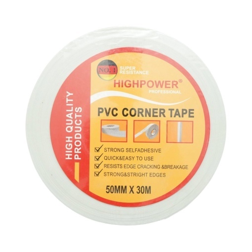 Banda protectie colturi rigips 50mm x 30m PVC perforata autoadeziva HighPower - Img 6