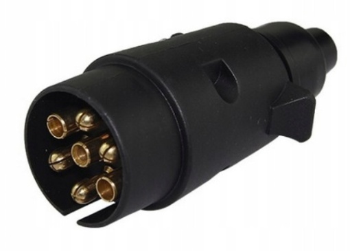 Bara remorca cu lampi LED, triunghi, priza 7.5M - Img 4