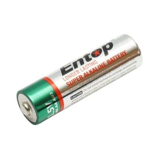 Baterie alcalina AA 1.5V LR6 AM3 4 buc/set Entop - Img 3