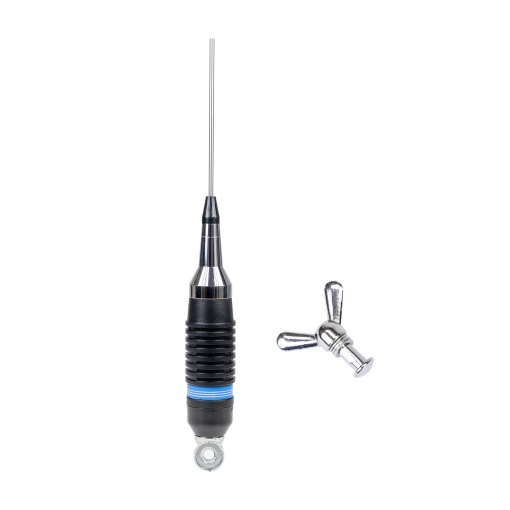 Bax 20 bucati antene CB PNI S9 cu fluture, lungime spic 120 cm, fara cablu, 600W, 26-28MHz - Img 5